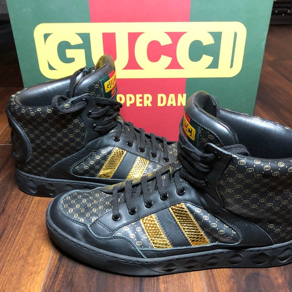 Gucci “Dapper Dan” GG Sneakers (US 9.5) - Picture 3 of 8